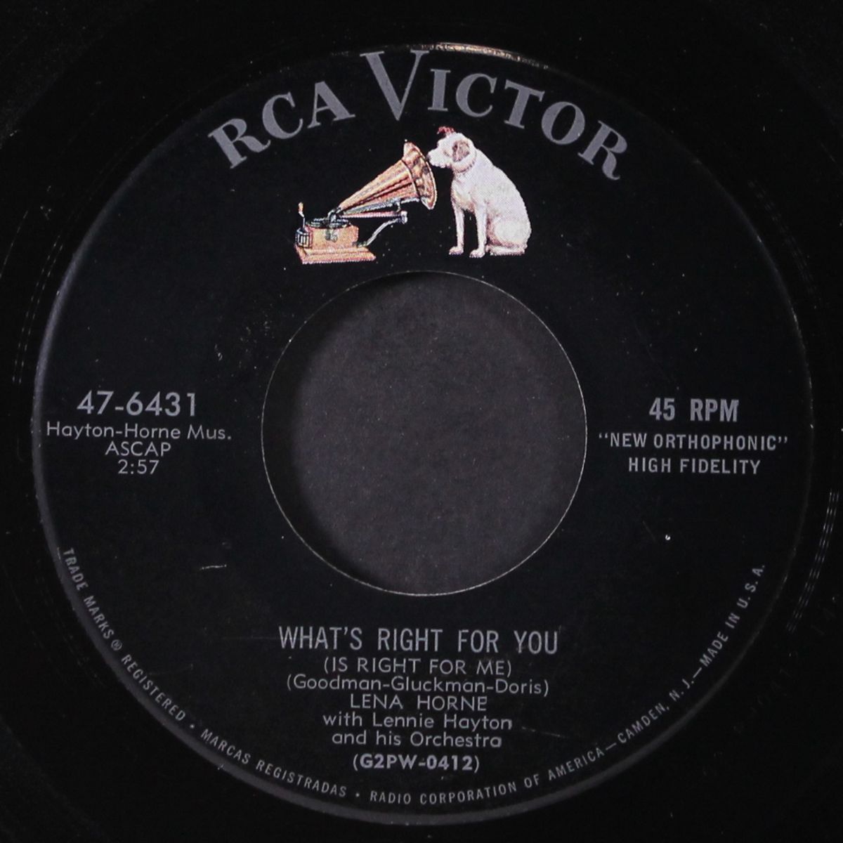 if you can dream / what's right for you by LENA HORNE