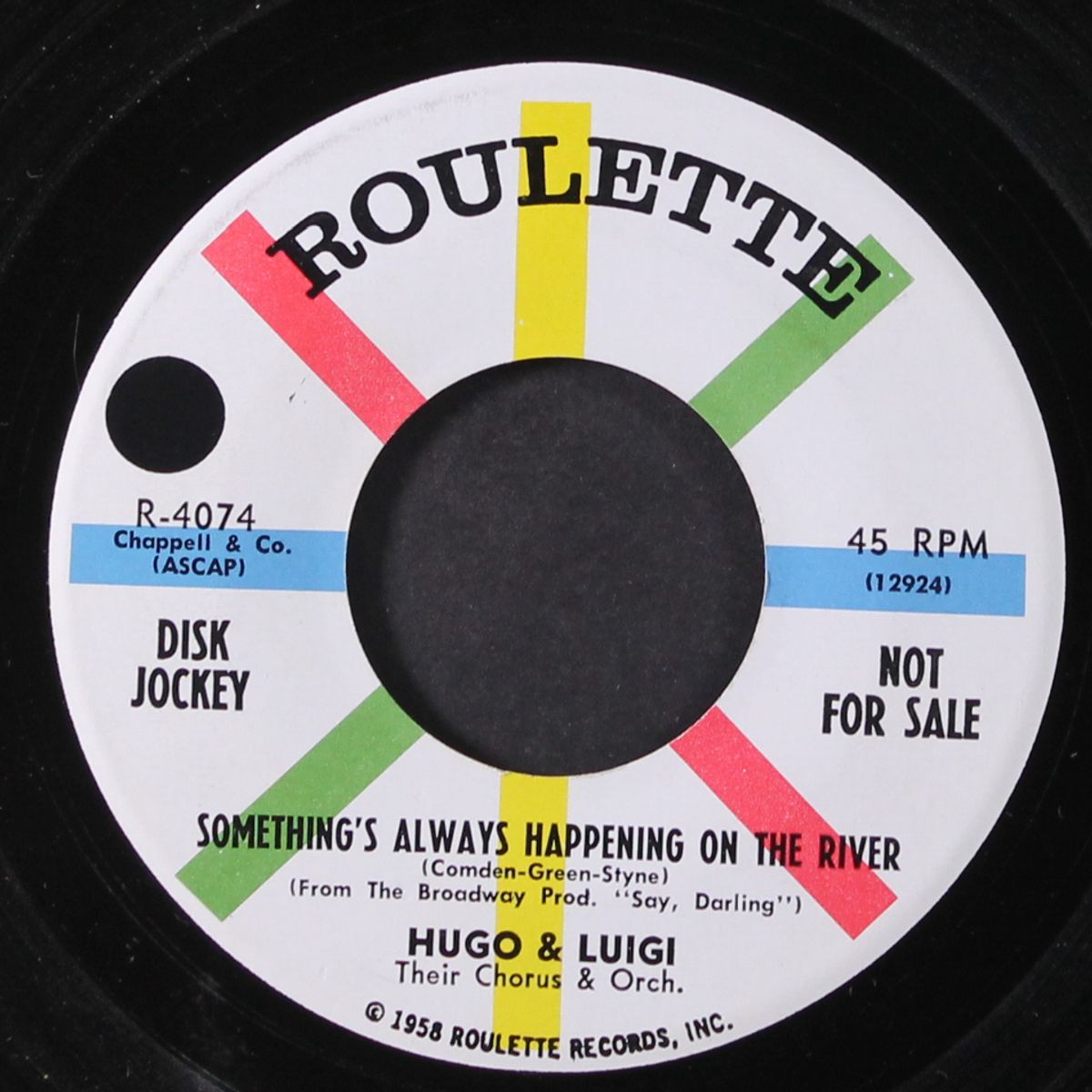 cha-hua-hua / something's always happening on the river by HUGO & LUIGI