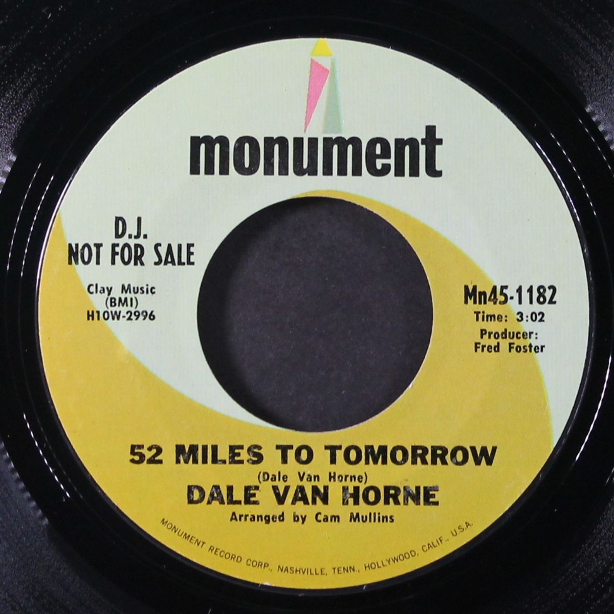 she'll never find her way back home / 52 miles to tomorrow by DALE VAN HORNE