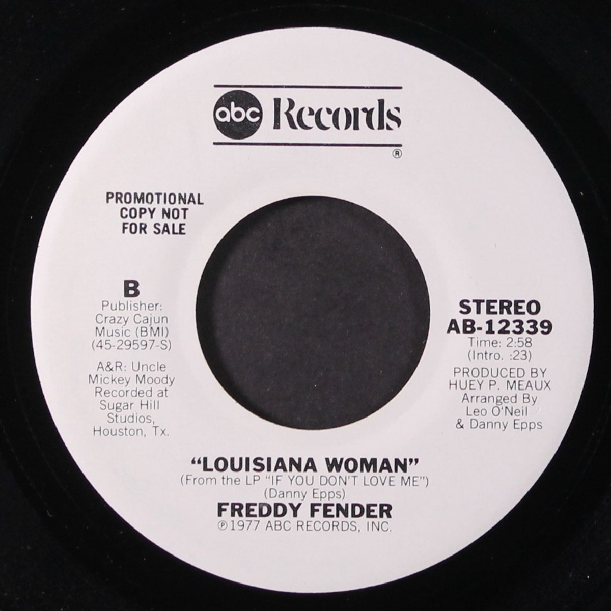 if you're looking for a fool / louisiana woman by FREDDY FENDER