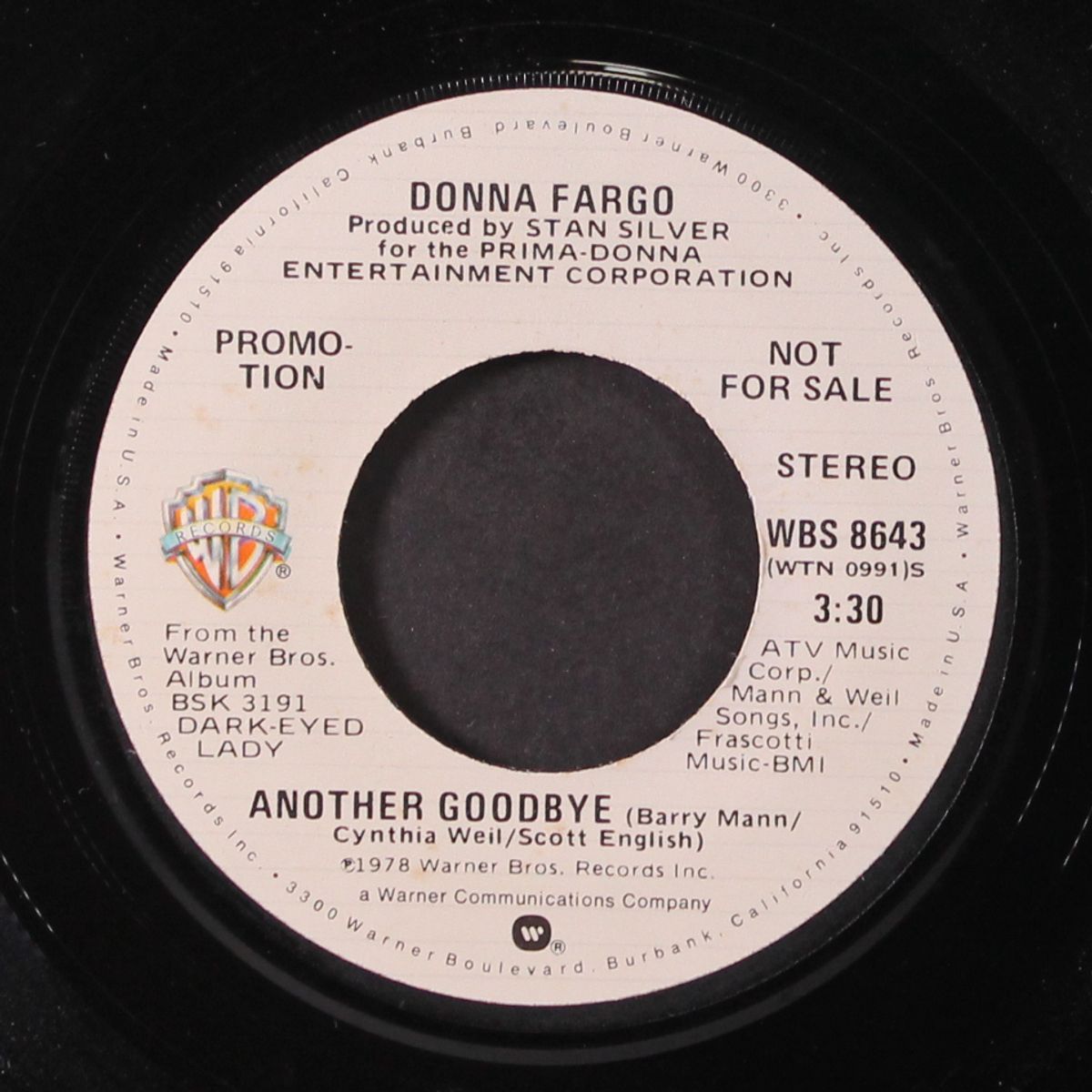 another goodbye / mono by DONNA FARGO