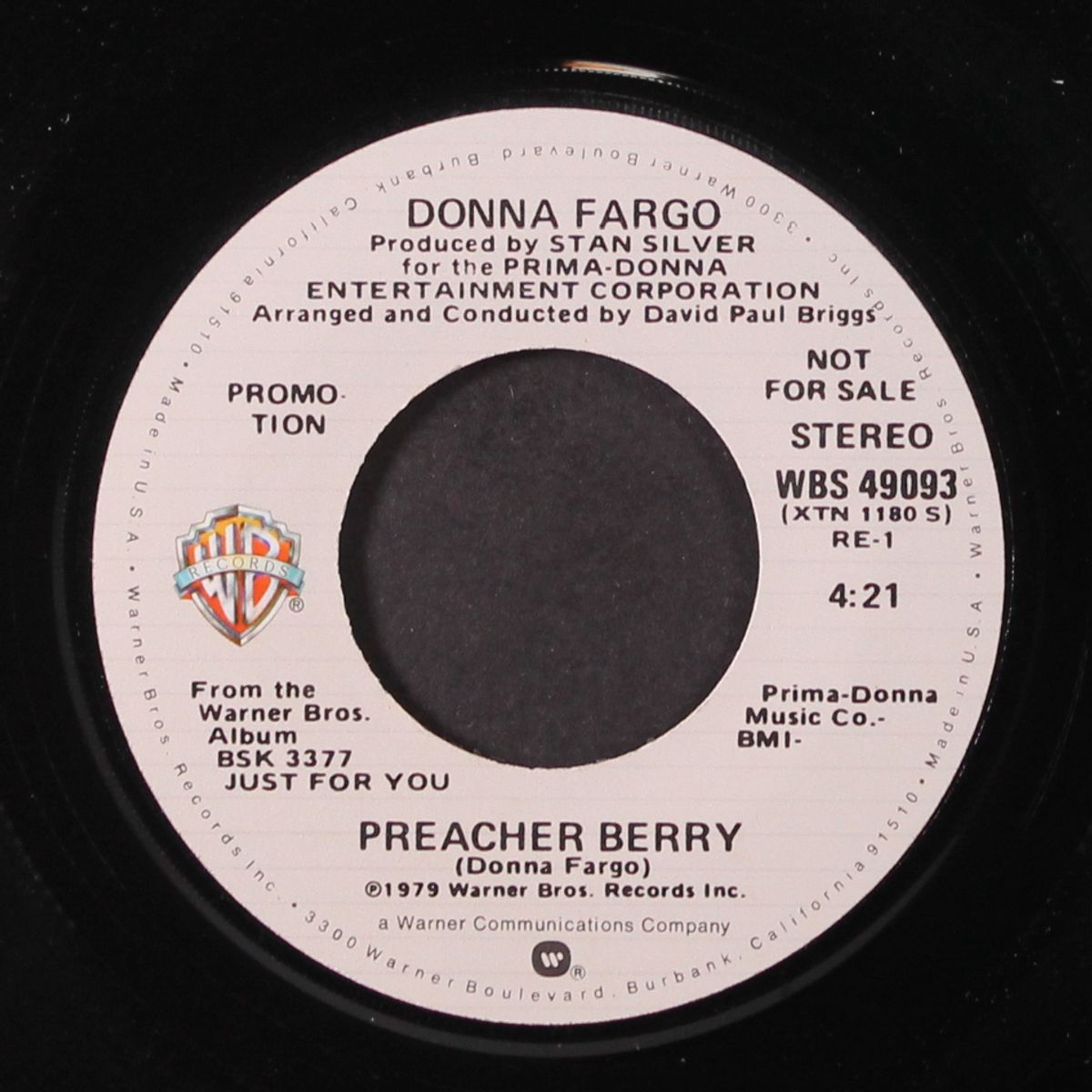 preacher berry / same by DONNA FARGO