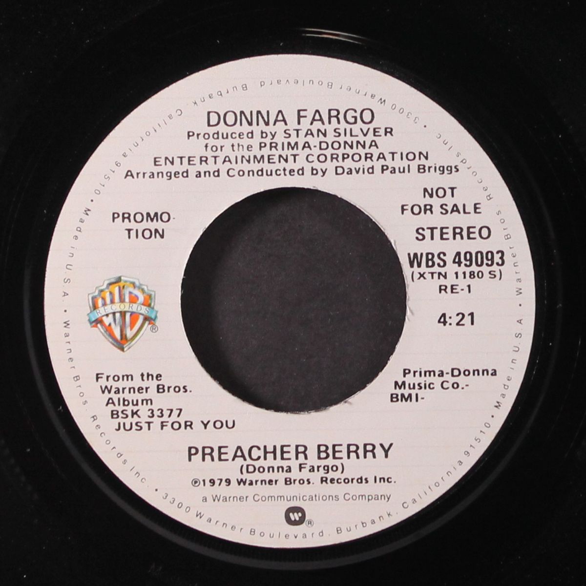 preacher berry / same by DONNA FARGO