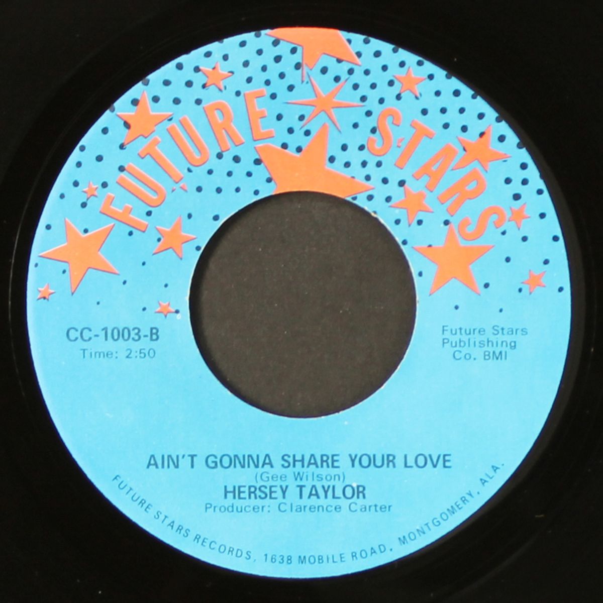 ain't gonna share your love / cut you a loose by HERSEY TAYLOR