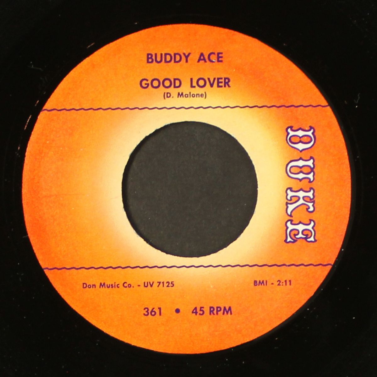 good lover / she will love by BUDDY ACE