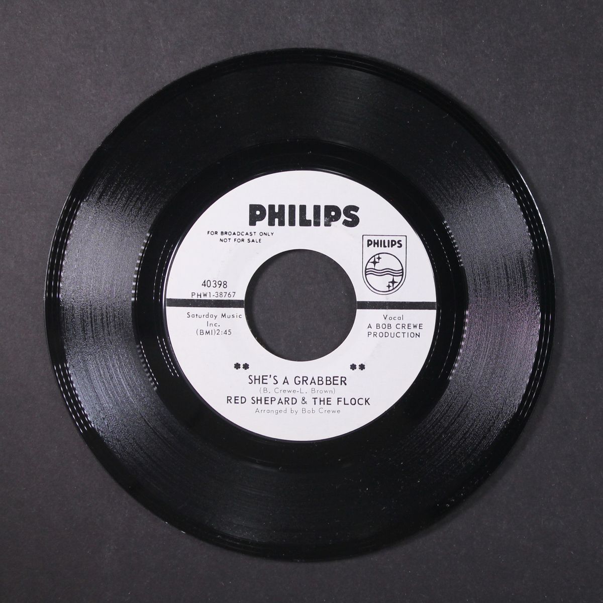 she's a grabber / i can't hold on by RED SHEPARD & FLOCK
