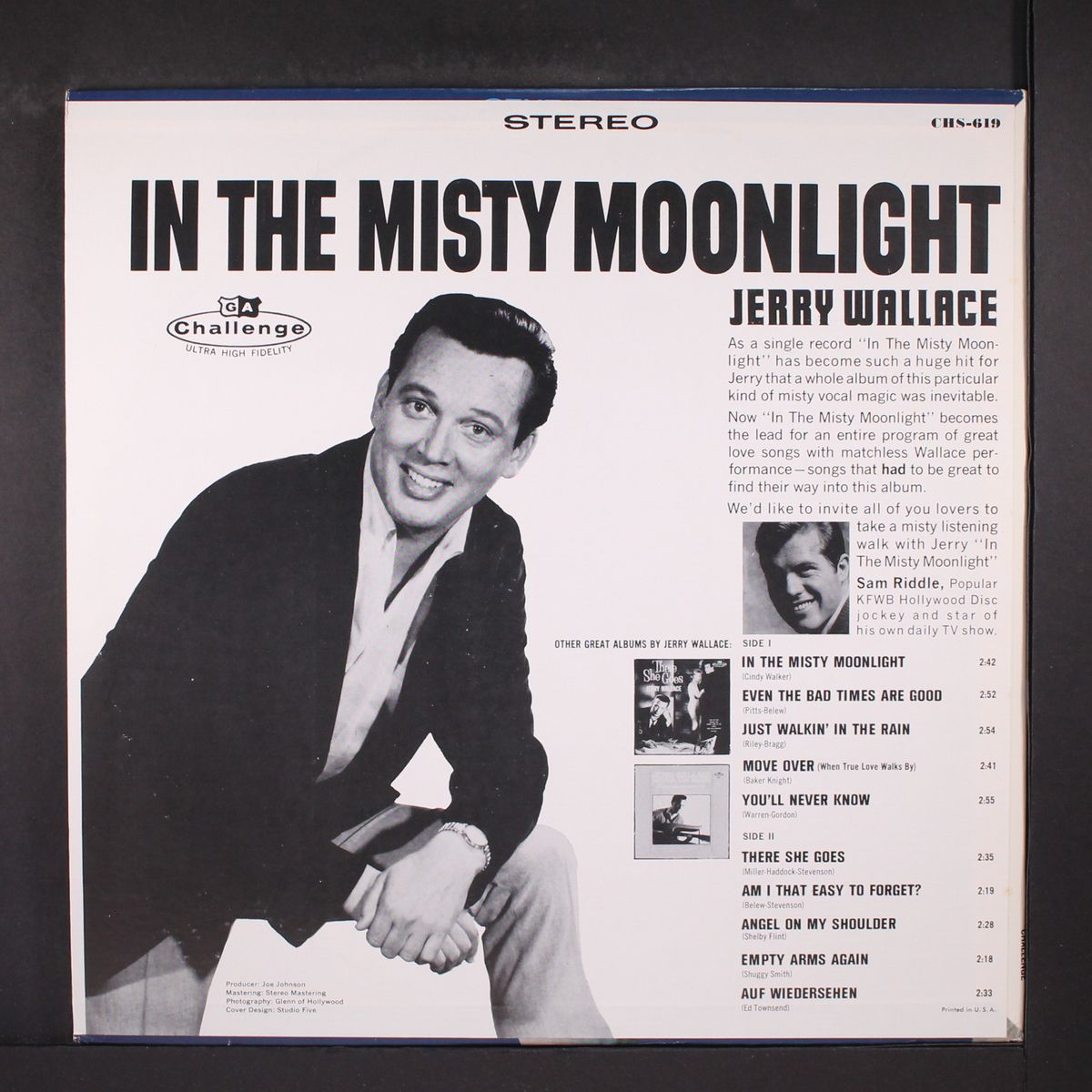 in the misty moonlight by JERRY WALLACE