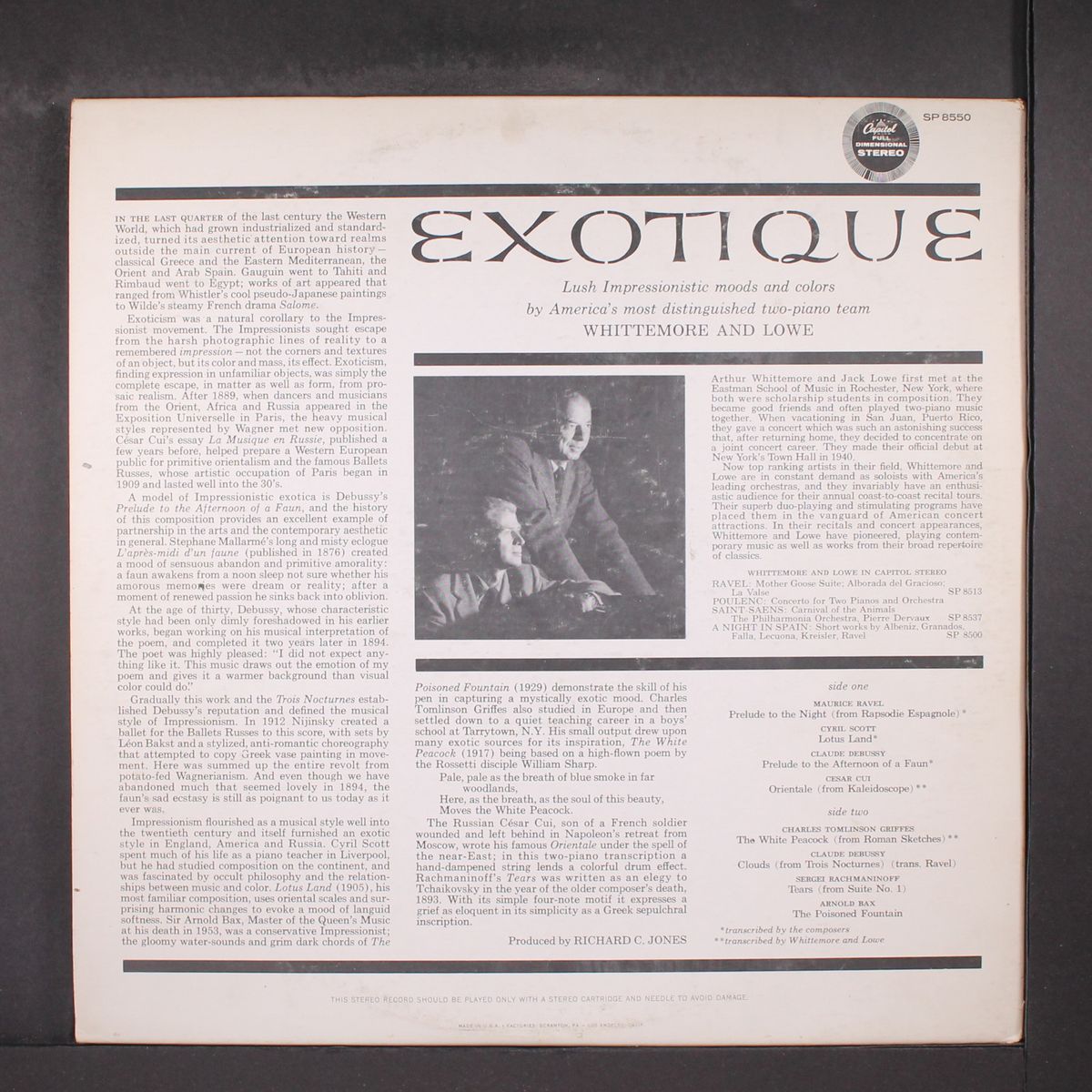 exotique by WHITTEMORE & LOWE