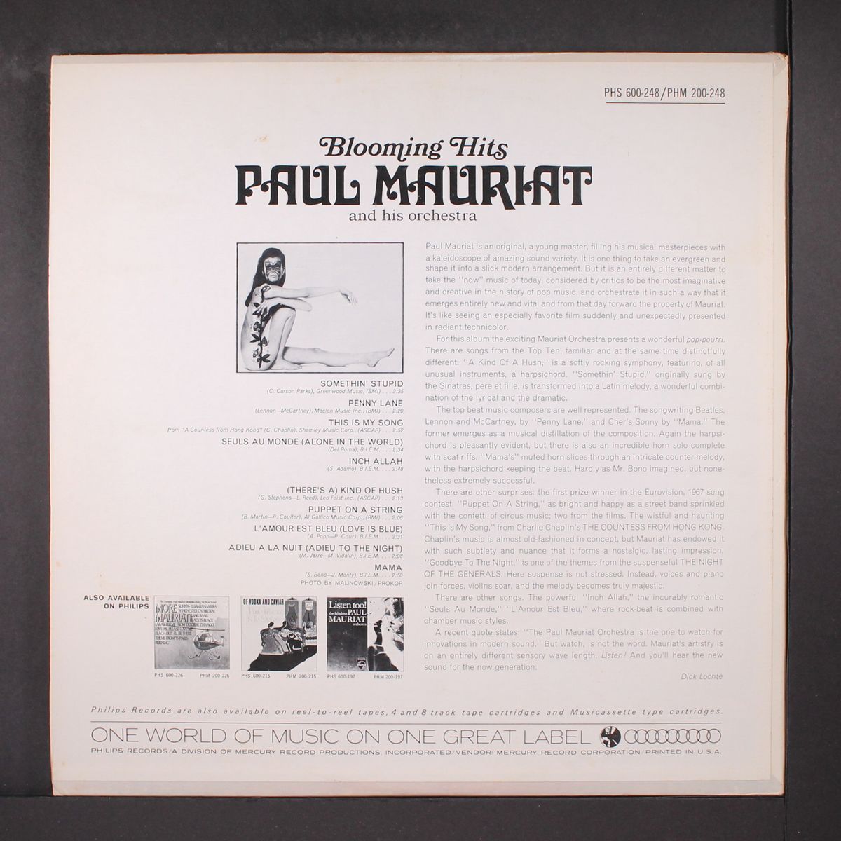 blooming hits by PAUL MAURIAT