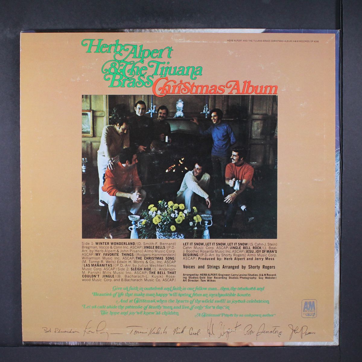 christmas album by HERB ALPERT & TIJUANA BRASS