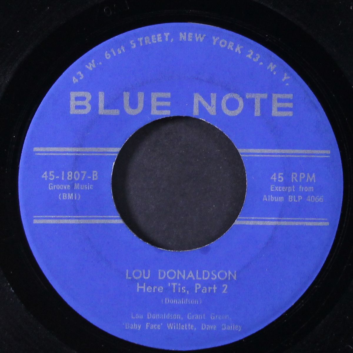 here 'tis / part 2 by LOU DONALDSON