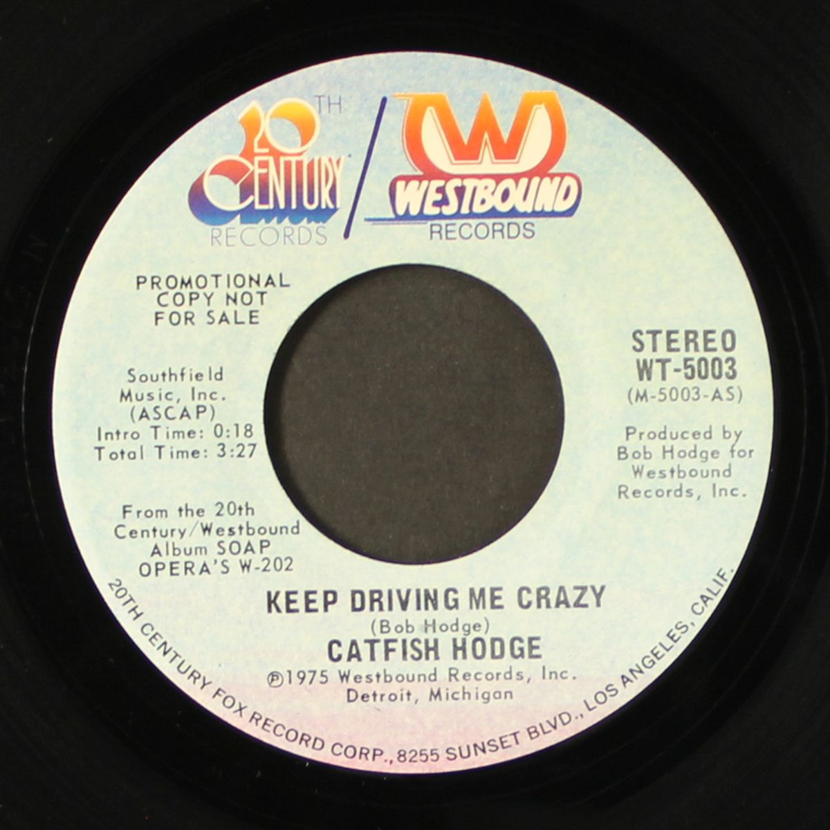 keep driving me crazy / mono by CATFISH HODGE
