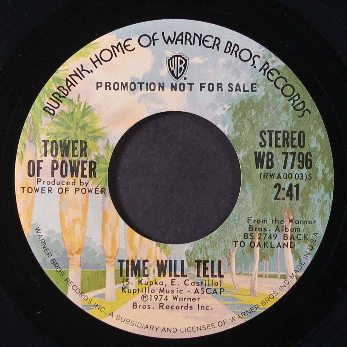 time will tell / mono by TOWER OF POWER