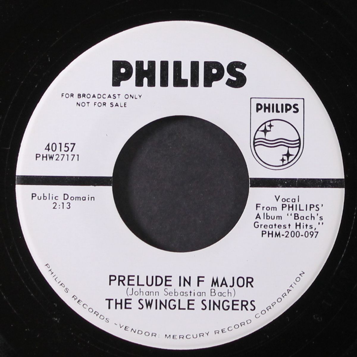 fugue in d minor / prelude in f minor by SWINGLE SINGERS