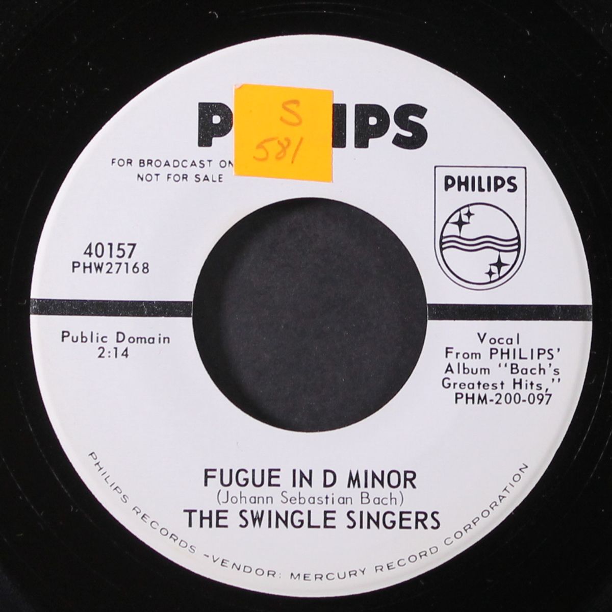 fugue in d minor / prelude in f minor by SWINGLE SINGERS