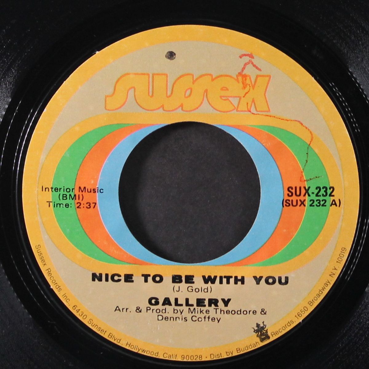 nice to be with you / ginger haired man by GALLERY