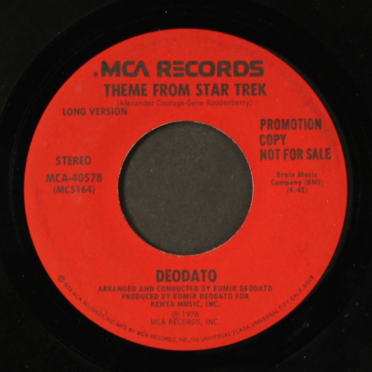 theme from star trek / mono by DEODATO