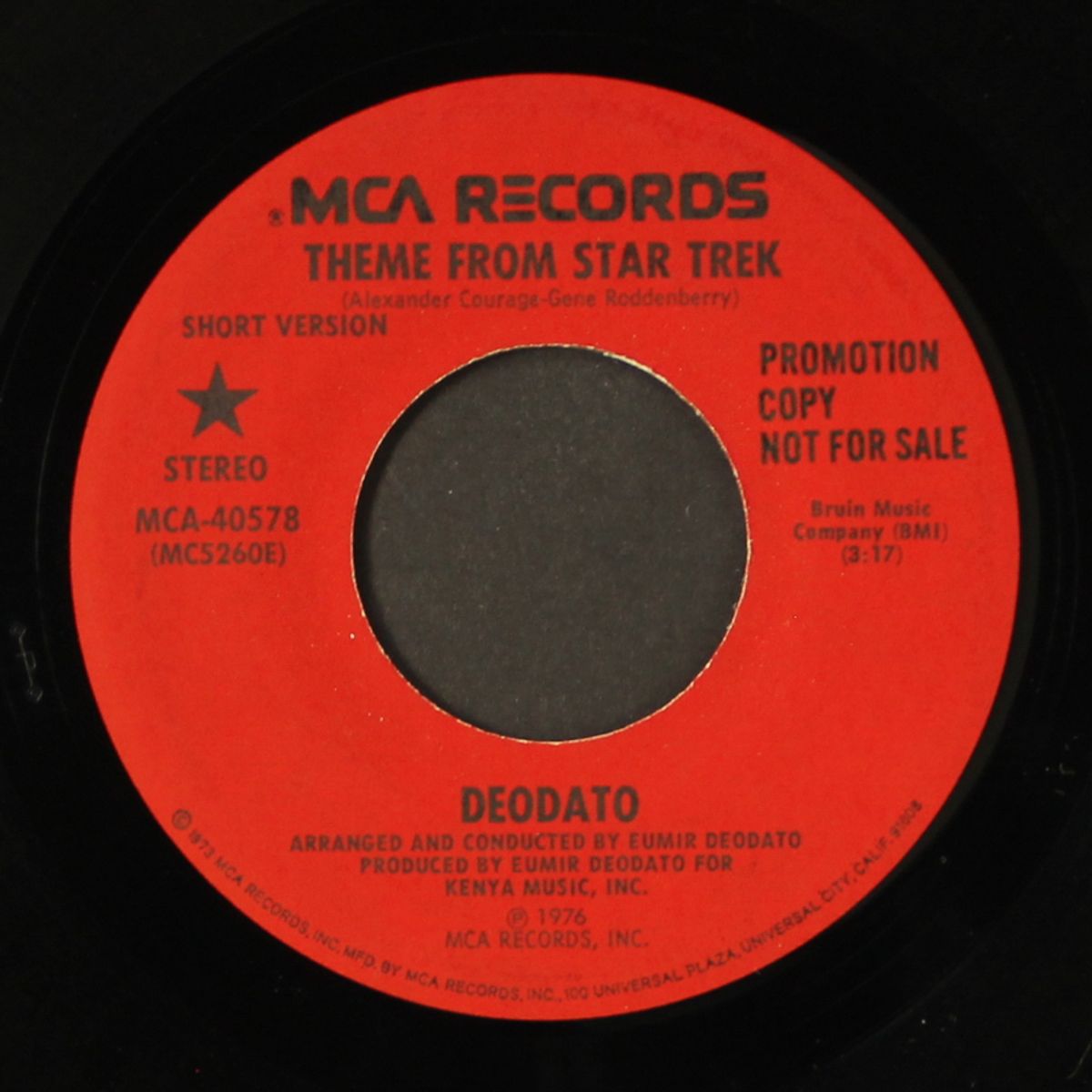theme from star trek / mono by DEODATO