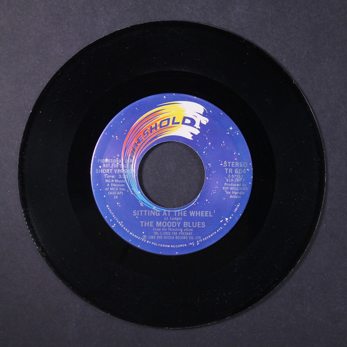 sitting at the wheel / going nowhere by MOODY BLUES