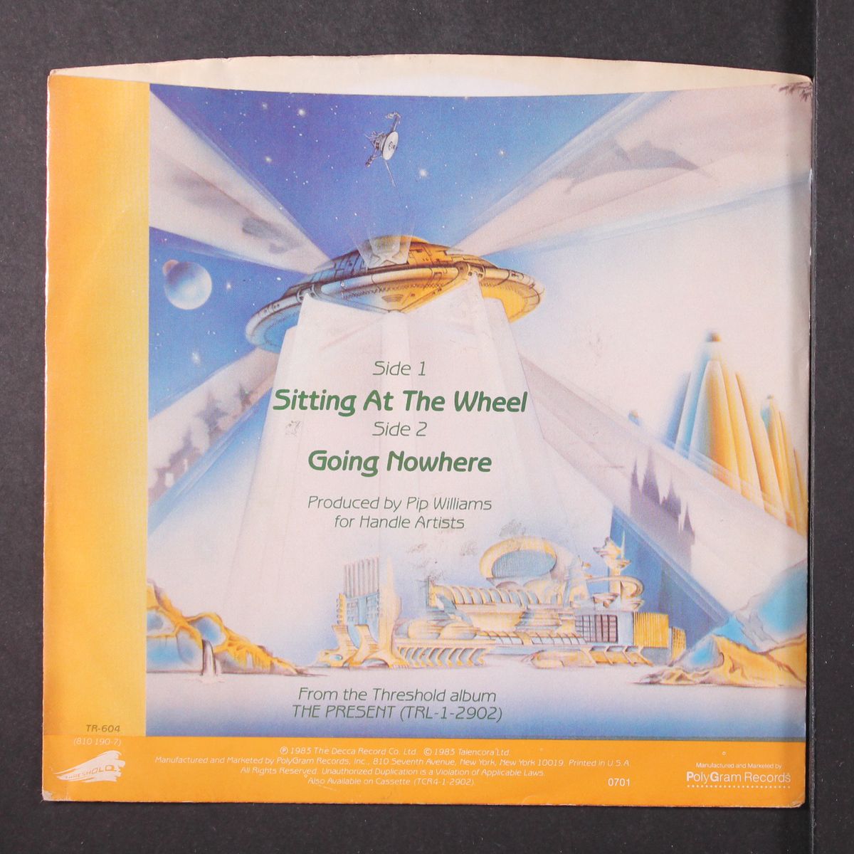 sitting at the wheel / going nowhere by MOODY BLUES