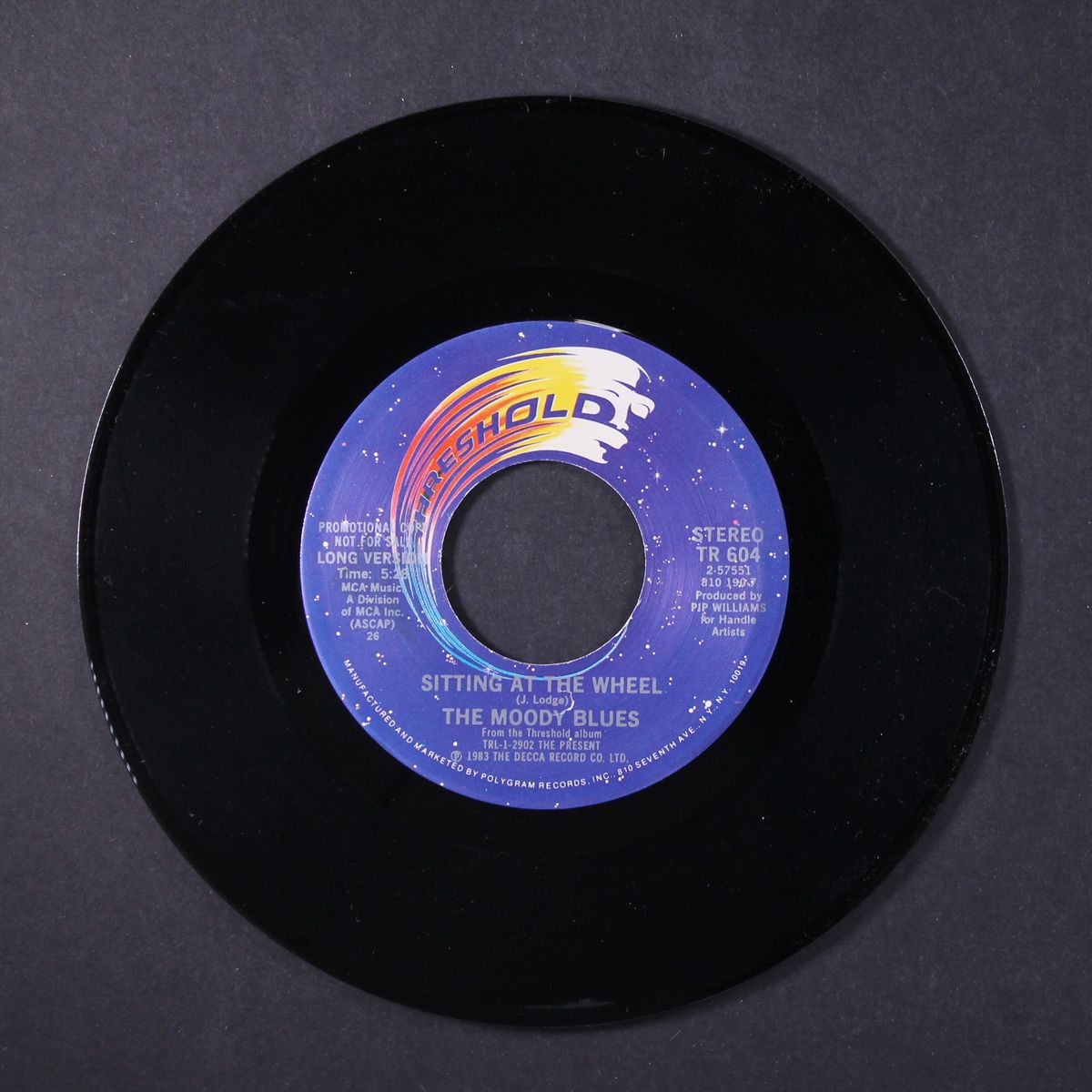 sitting at the wheel / going nowhere by MOODY BLUES