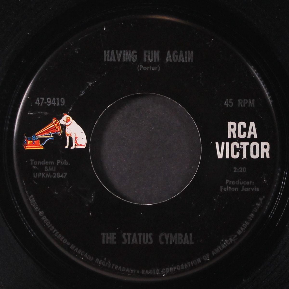 in the morning / having fun again by STATUS CYMBAL