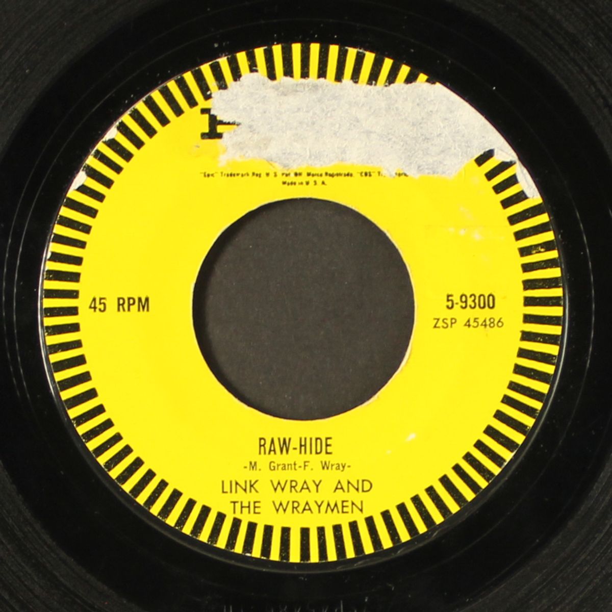 raw-hide / dixie doodle by LINK WRAY & WRAYMEN