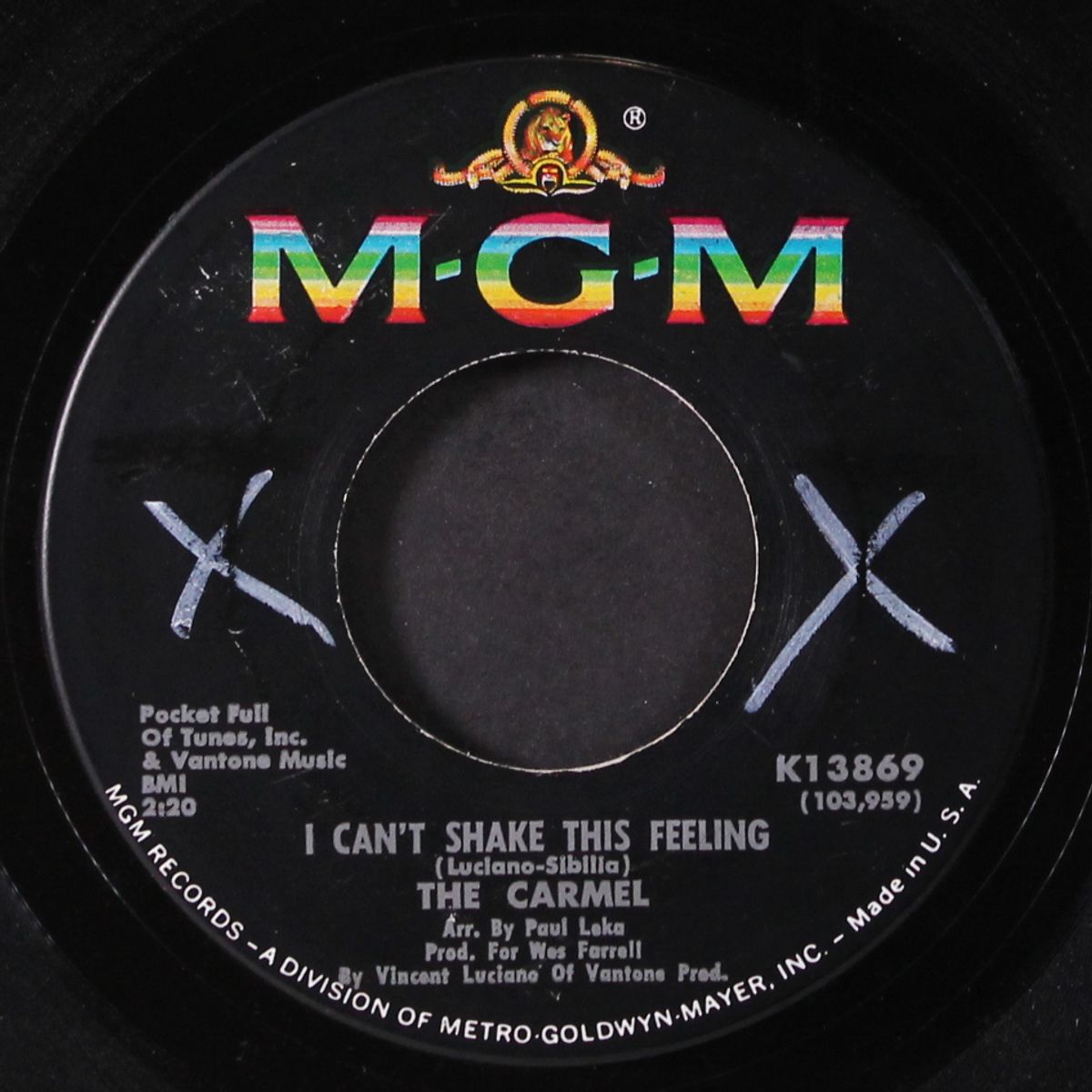 i can't shake this feeling / let my child be free by CARMEL