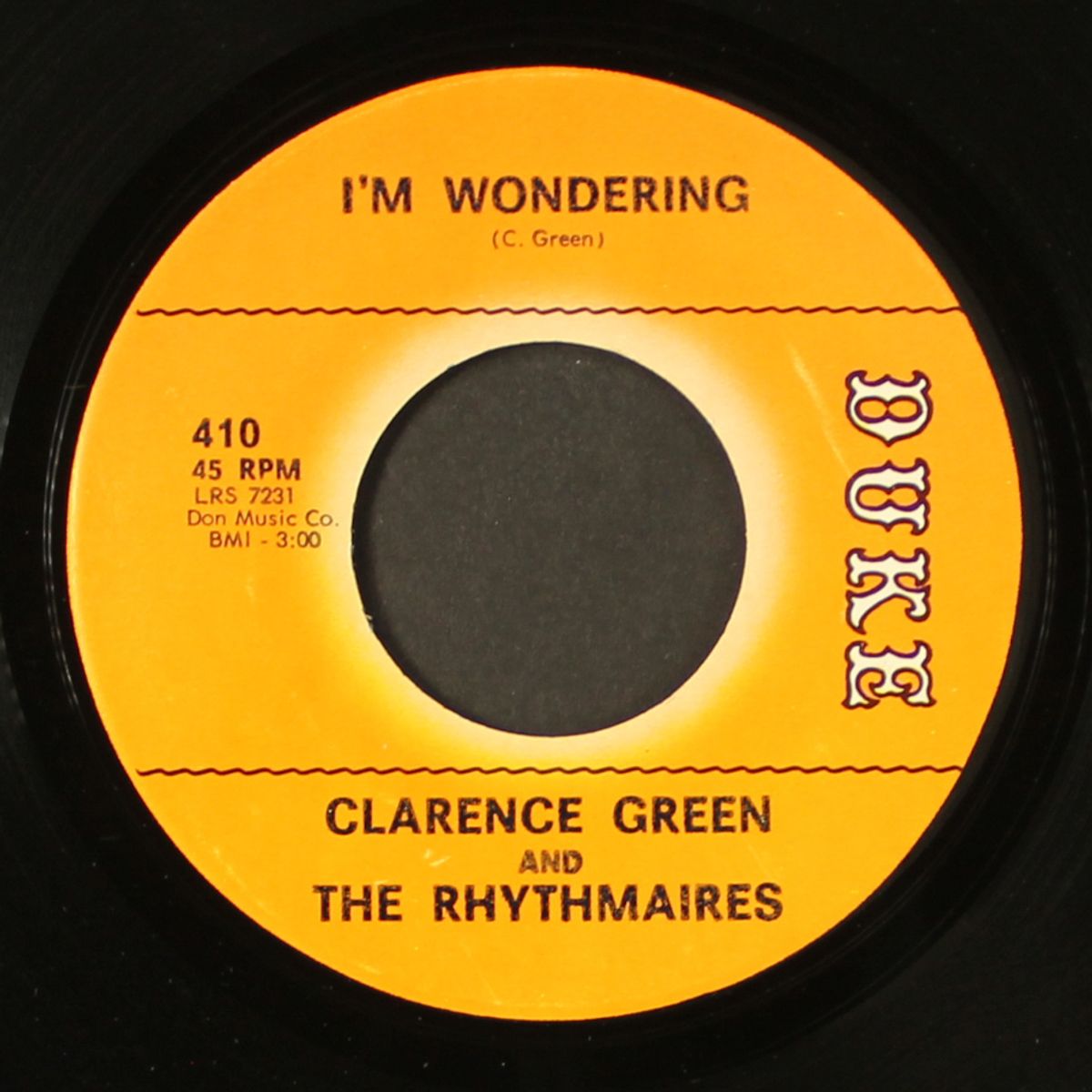 i'm wondering / what y'all waiting on me?? by CLARENCE GREEN