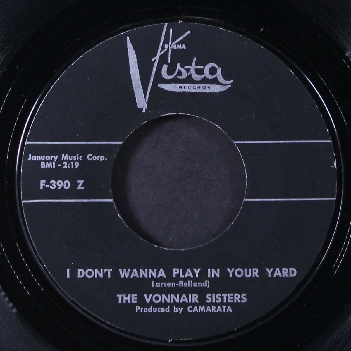 goodbye to toyland / i don't wanna play in your yard by VONNAIR SISTERS