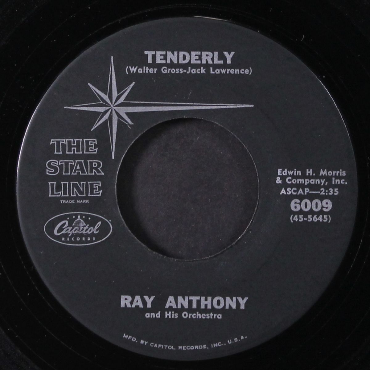 star dust / tenderly by RAY ANTHONY