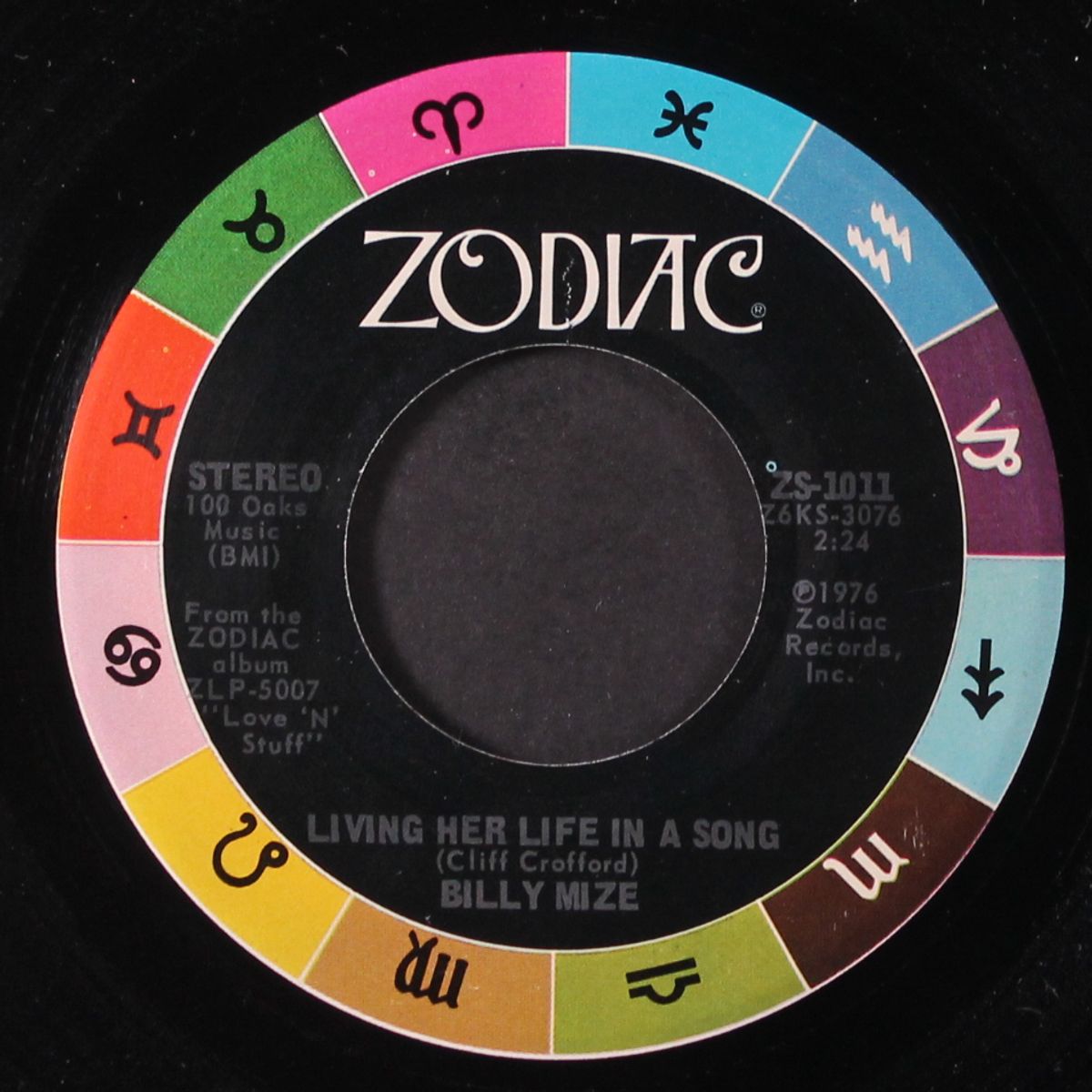living her life in a song / it hurts to know the feeling's gone by BILLY MIZE