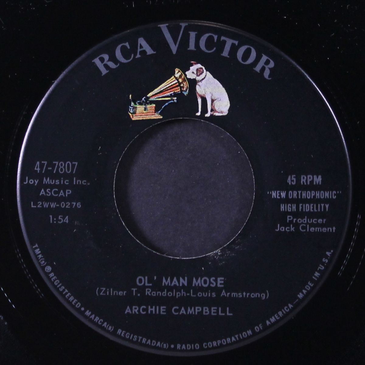 don't jump from the bridge / ol' man rose by ARCHIE CAMPBELL