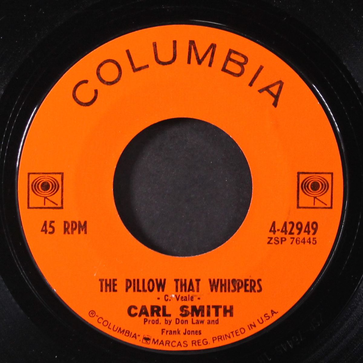 sweet little country girl / the pillow that whispers by CARL SMITH