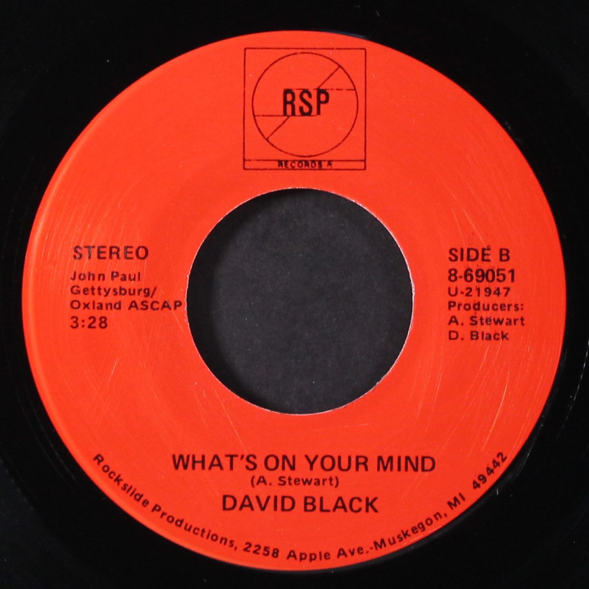 what's on your mind by DAVID BLACK