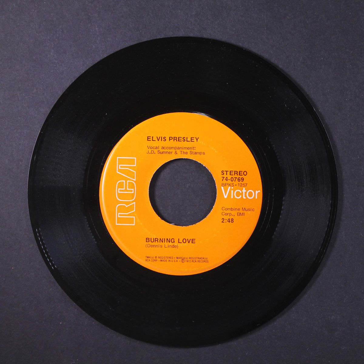 burning love by ELVIS PRESLEY