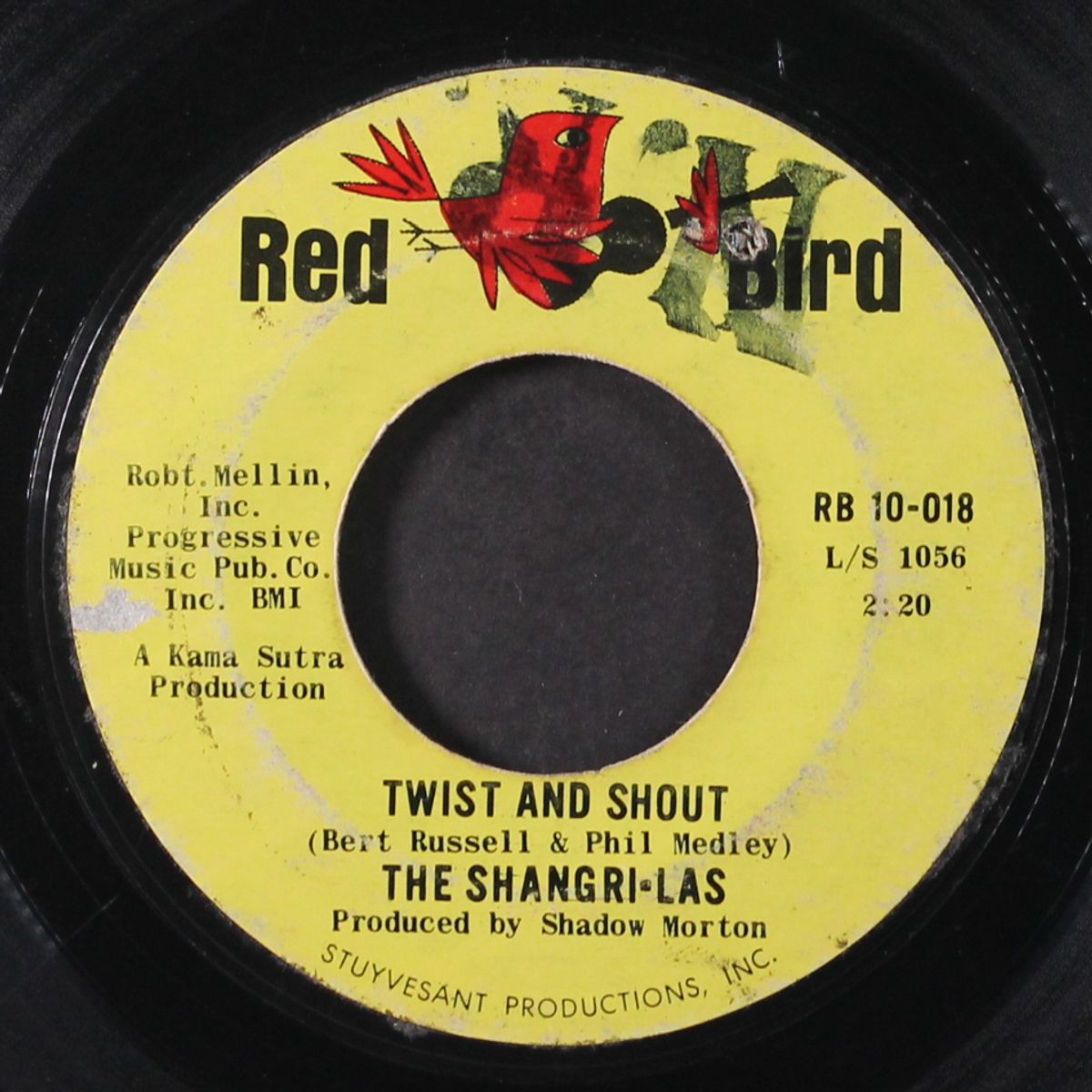 give him a great big kiss / twist and shout by SHANGRI-LAS