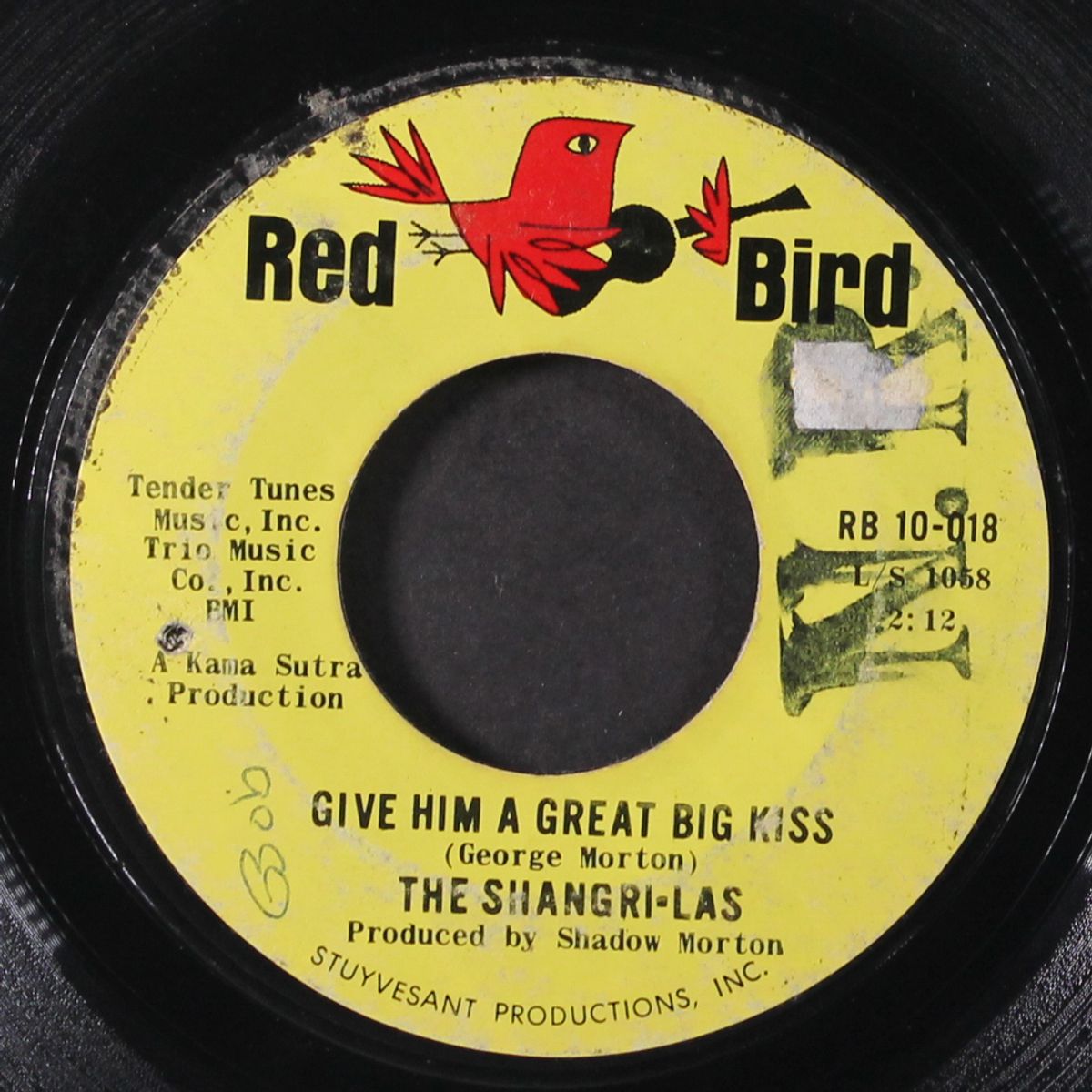 give him a great big kiss / twist and shout by SHANGRI-LAS