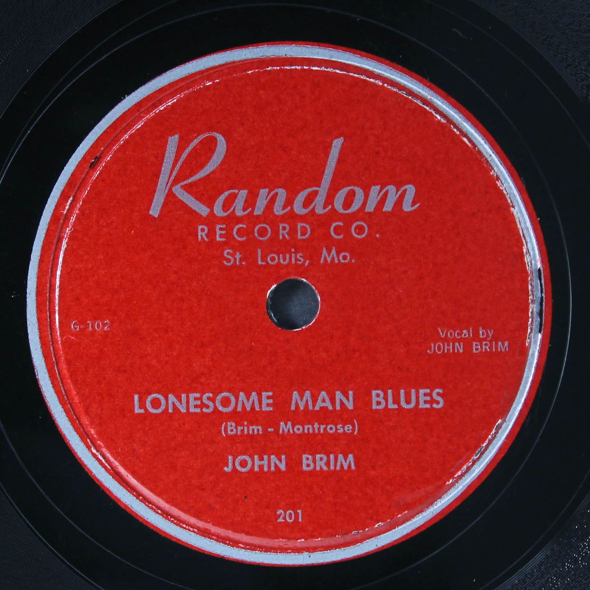 dark clouds / lonesome man bluee by JOHN BRIM