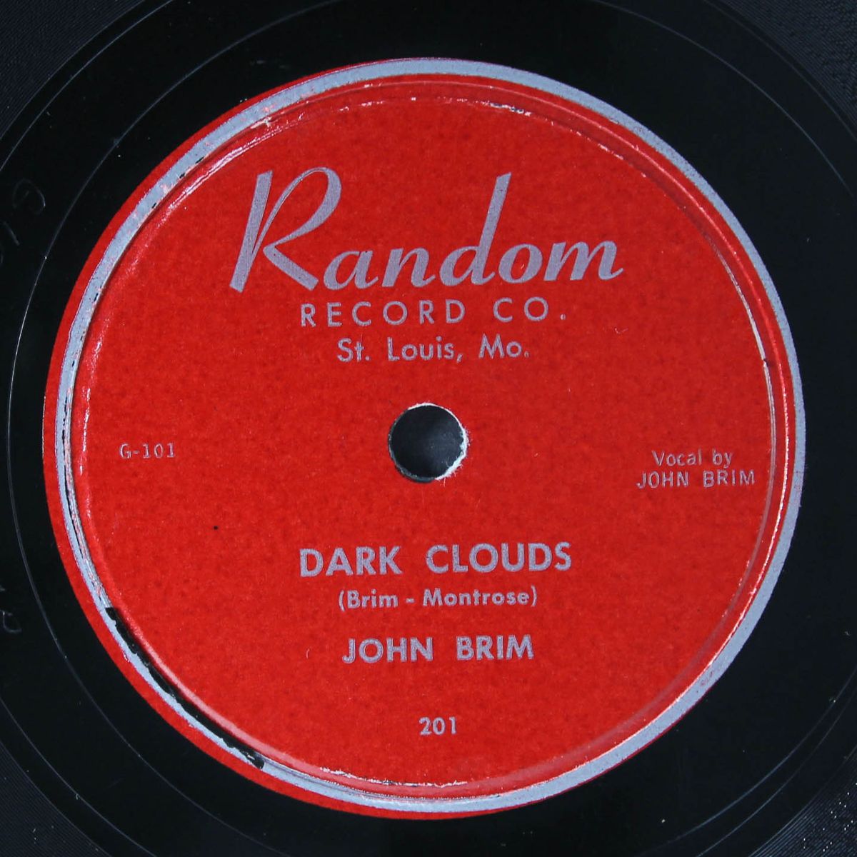 dark clouds / lonesome man bluee by JOHN BRIM