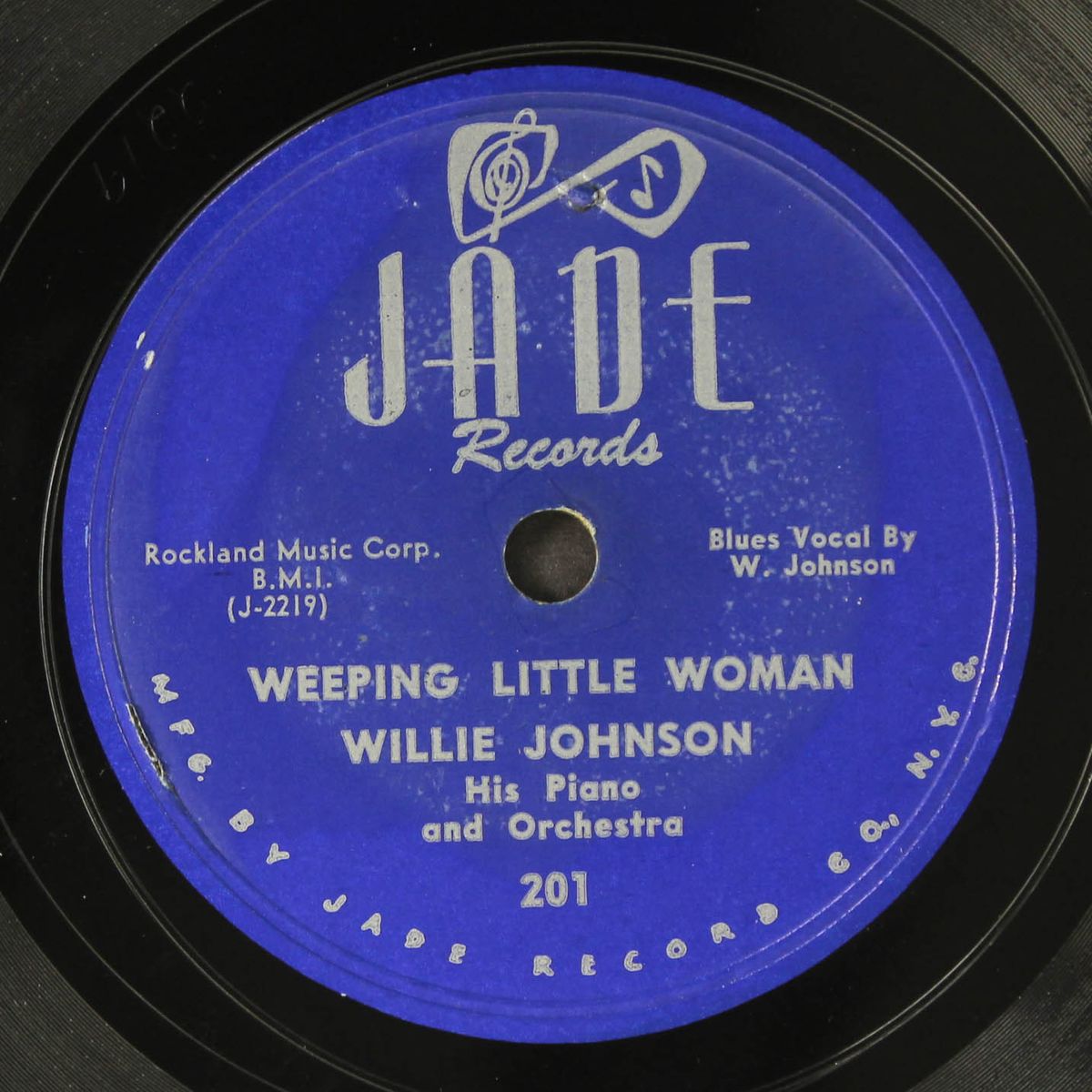 boogie in blues / weeping little woman by WILLIE JOHNSON