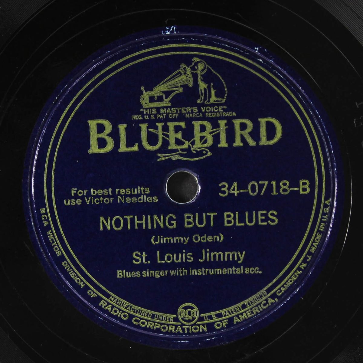 back on my feet / nothing but blues by ST. LOUIS JIMMY