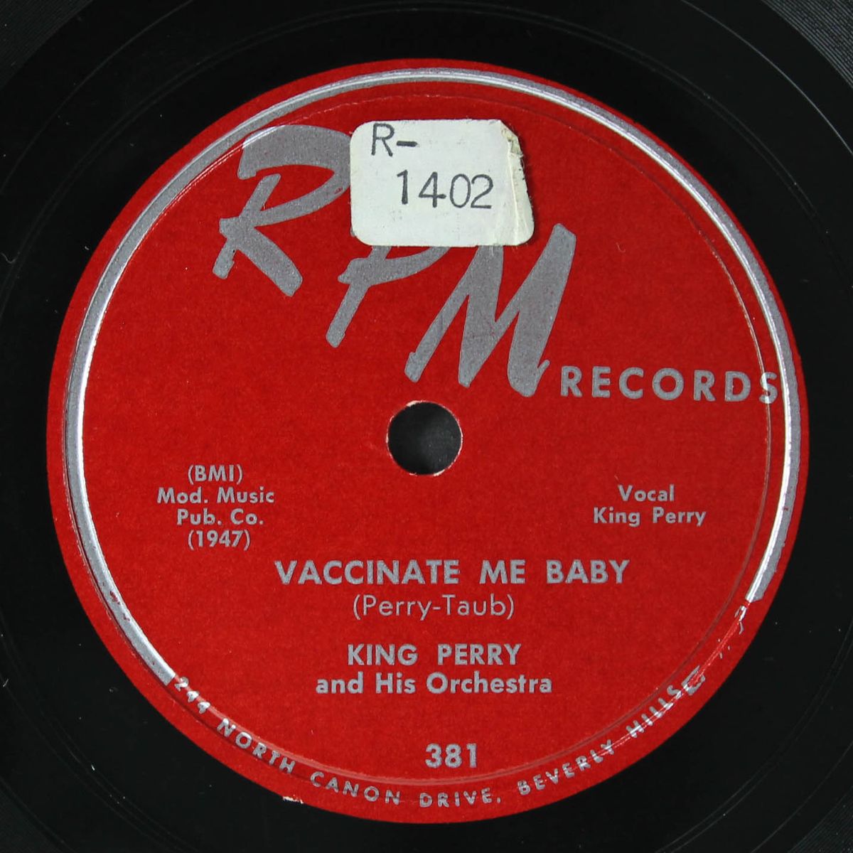 everybody jump / vaccinate me by KING PERRY
