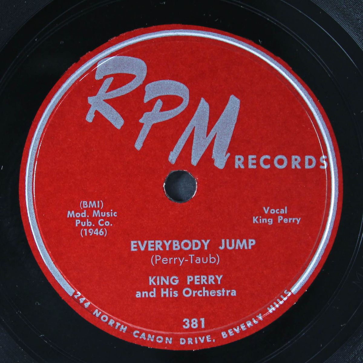 everybody jump / vaccinate me by KING PERRY