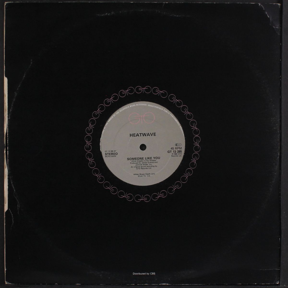 gangsters of the groove / someone like you by HEATWAVE
