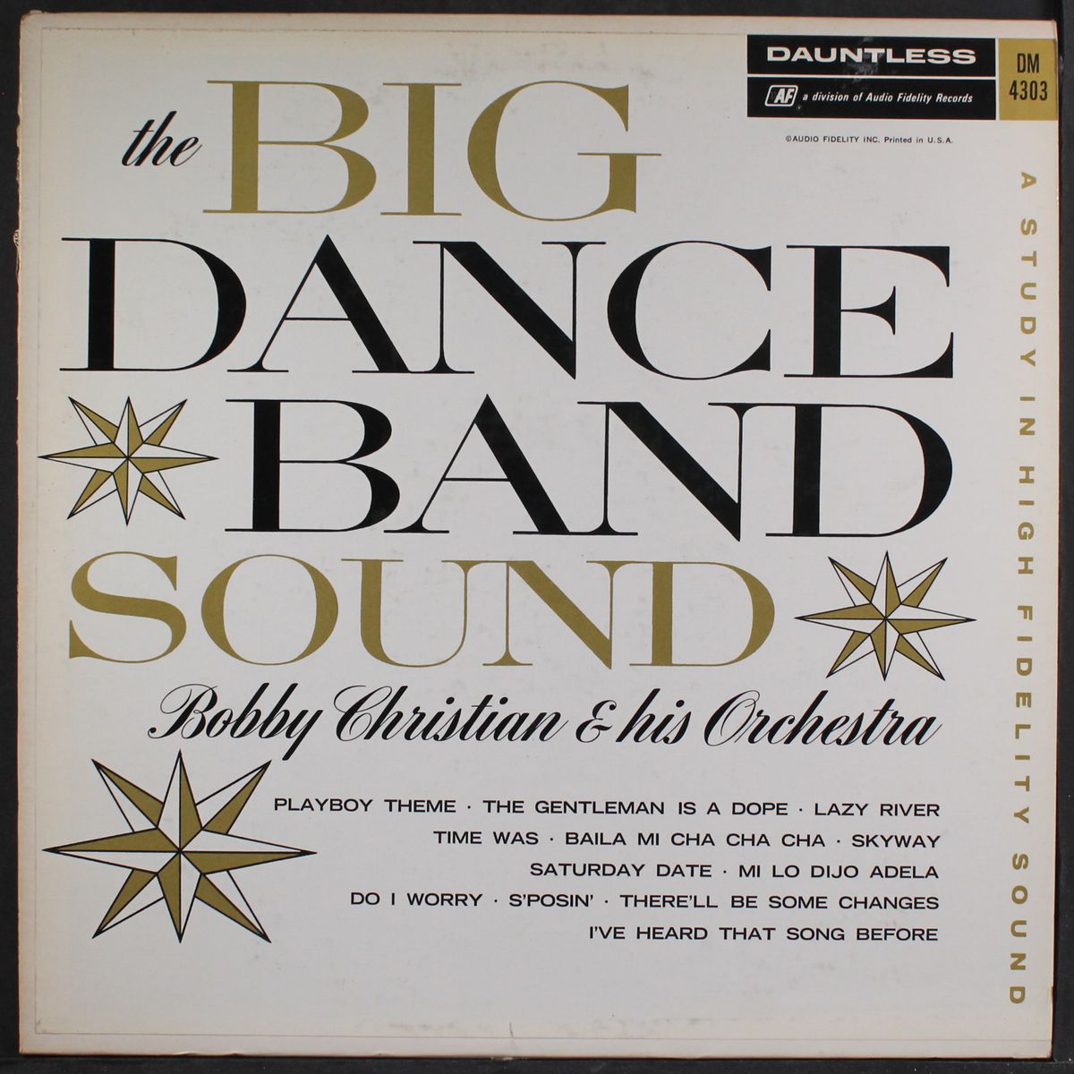 big dance band sound by BOBBY CHRISTIAN