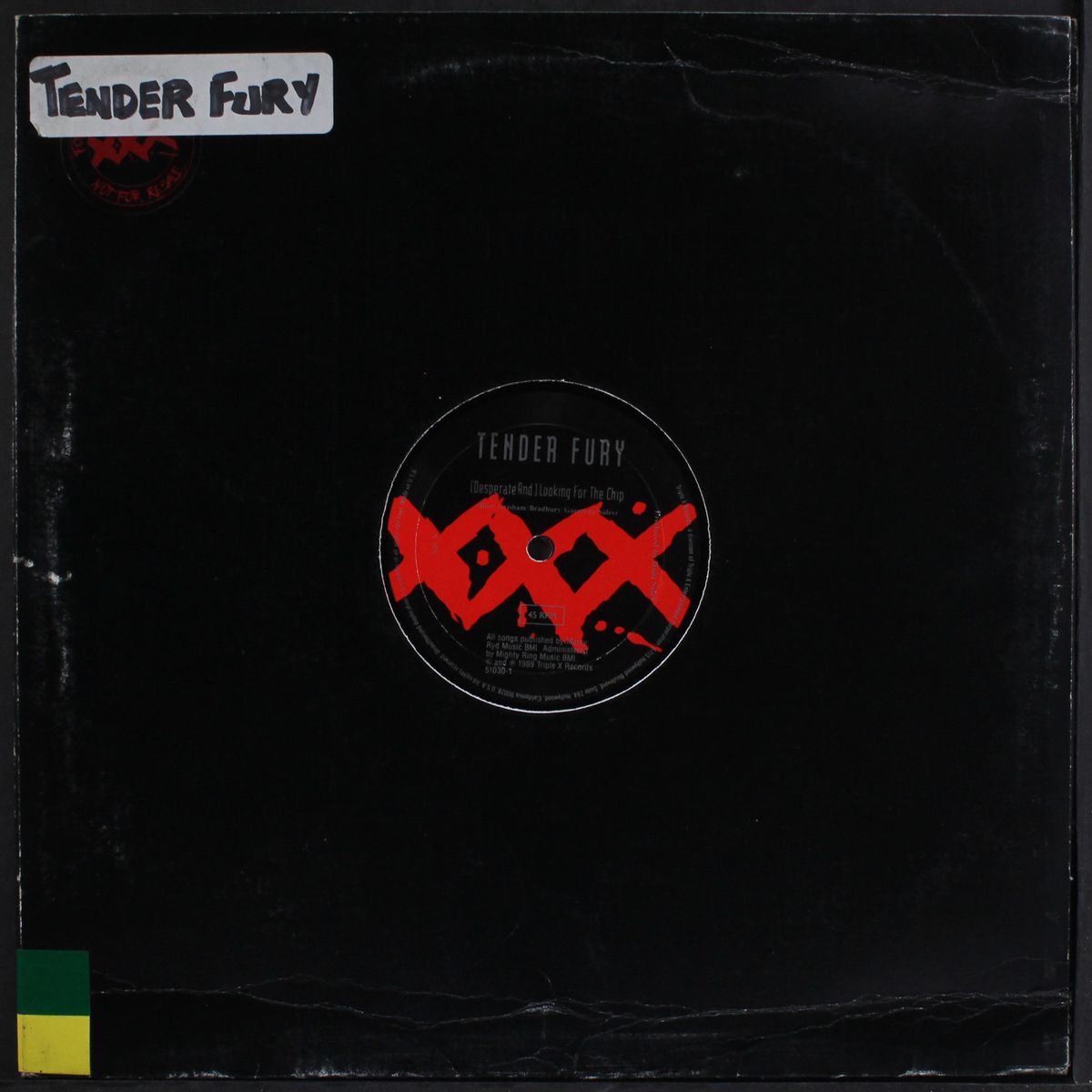 (desperate and looking for the chip / when love died) by TENDER FURY