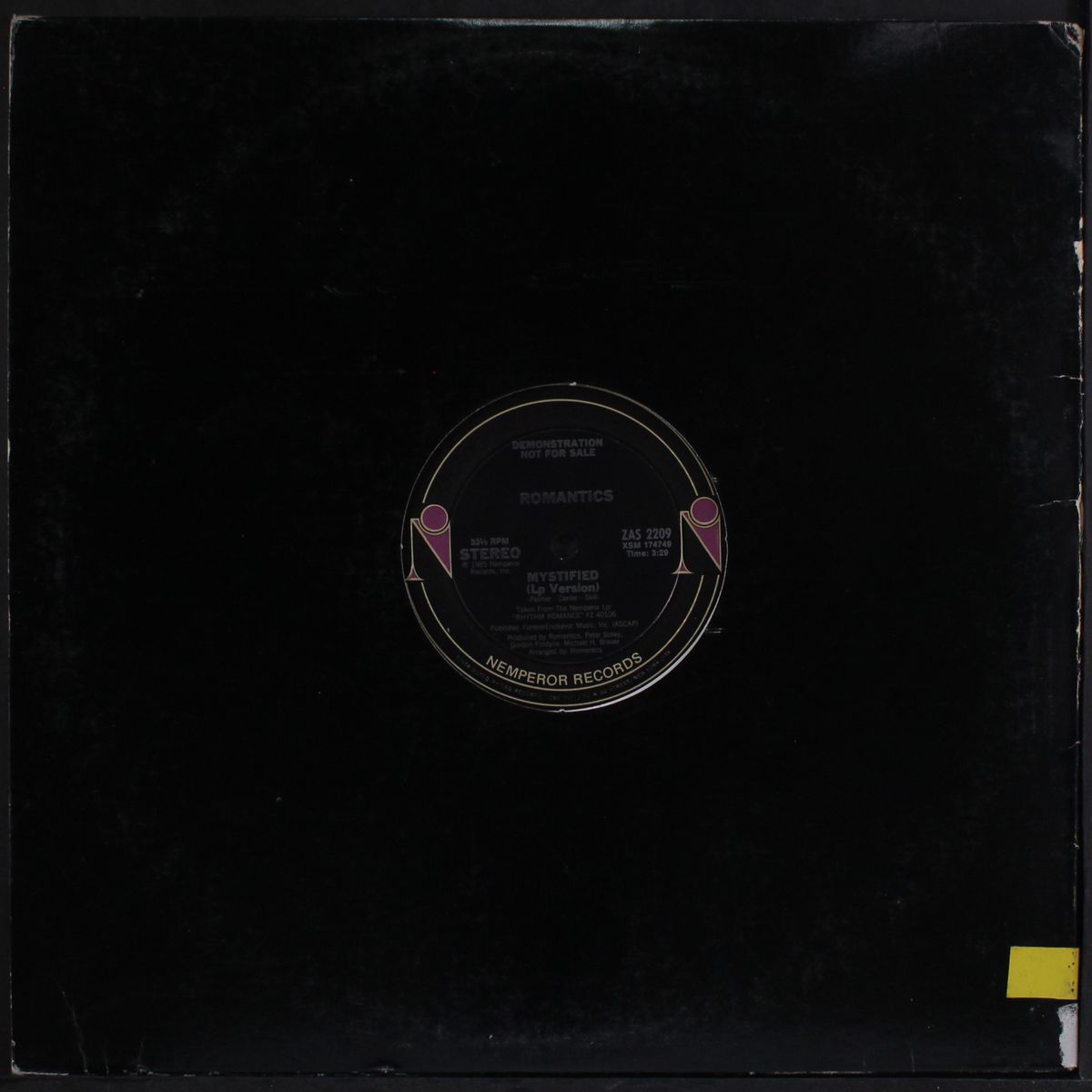 mystified / same (lp version) by ROMANTICS