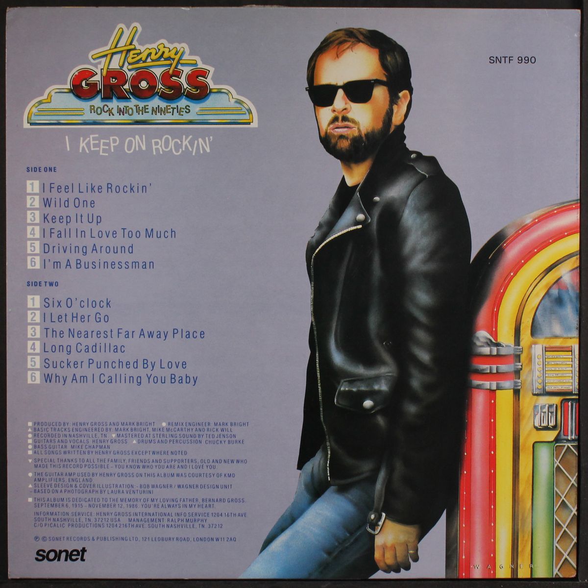 i keep on rockin' by HENRY GROSS
