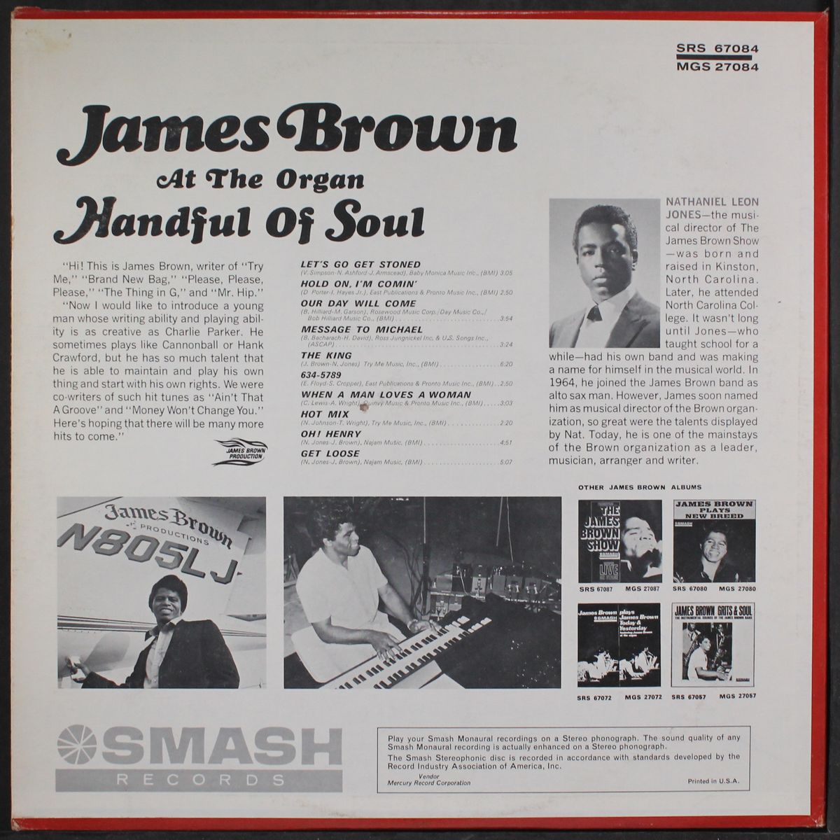 handful of soul by JAMES BROWN
